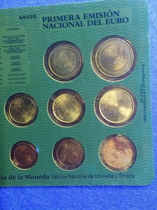 Lote monedas euro España 1999
