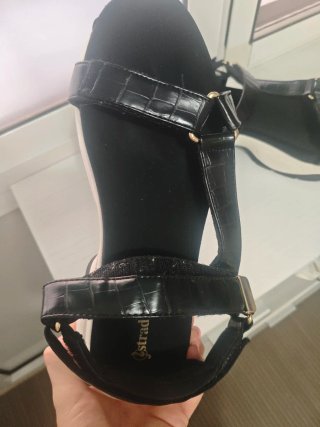 Sandalias Stradivarius Talla 41 Negras