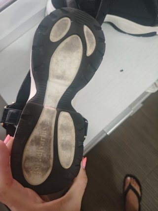 Sandalias Stradivarius Talla 41 Negras