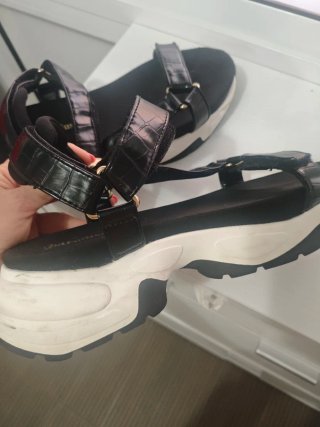Sandalias Stradivarius Talla 41 Negras