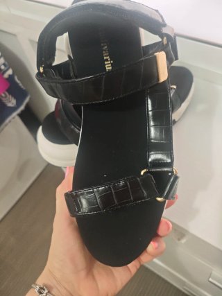 Sandalias Stradivarius Talla 41 Negras