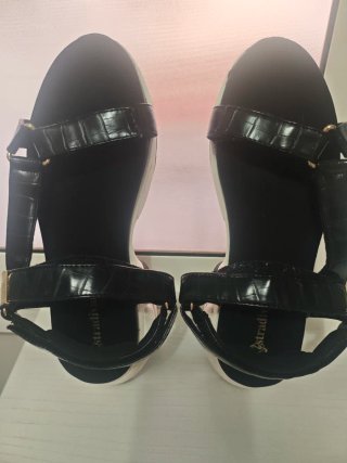 Sandalias Stradivarius Talla 41 Negras