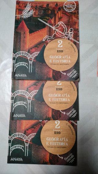 Geografía e historia 2°ESO Anaya C.Valenciana