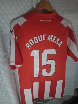 Camiseta Sporting Gijón local