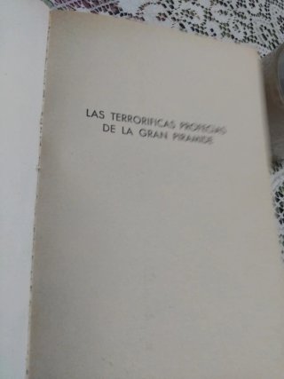 Las terroríficas profecías de la Gran Pirámide