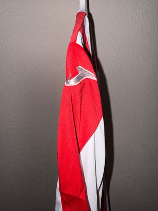 Camiseta Joma Talla S Rayas Rojas y Blancas