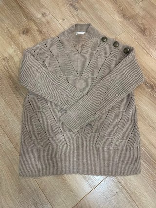 Jersey beige talla S