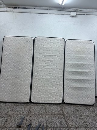 3 Somieres 90x190 + 3 colchones