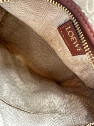 Bolso Loewe Cubi Pequeño Beige/Marrón