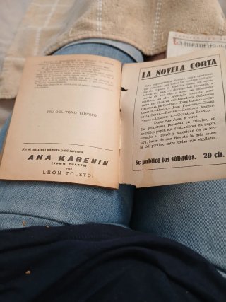 Novelas año 1923