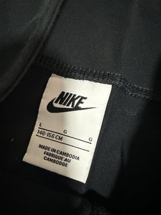 Mallas Nike Negras Cortas Mujer