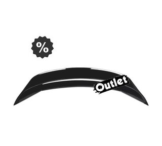 GF ALERON SPOILER FORD MUSTANG 15-23 LOOK GT350 R NEGRO BR