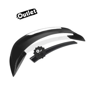 GF ALERON SPOILER FORD MUSTANG 15-23 LOOK GT350 R NEGRO BR