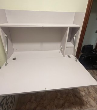 Escritorio de pared plegable