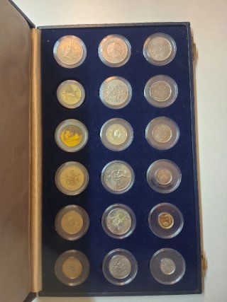 Estuche Monedas FIFA Mundial España 1982