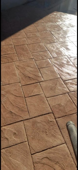 Hormigon impreso
