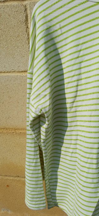 Sudadera con capucha a rayas
