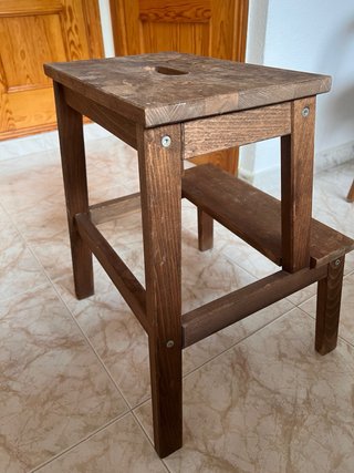 Taburete Ikea madera