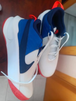 Zapatillas Nike Blancas/Azul/Naranja Talla 40