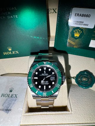 Rolex Submariner Starbucks 126610LV  INCREIBLE MK1