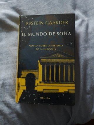 El mundo de Sofía novela sobre la historia de l...
