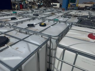 Depósitos 1000L Plástico (500 Unidades)