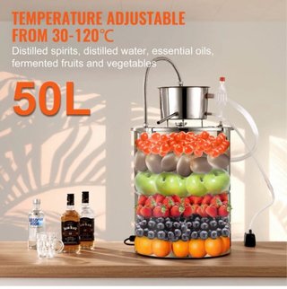 : Alambique Destilador Eléctrico VEVOR 50L