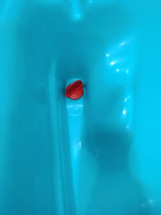 BAÑERA DE BEBE AZUL OKBABY