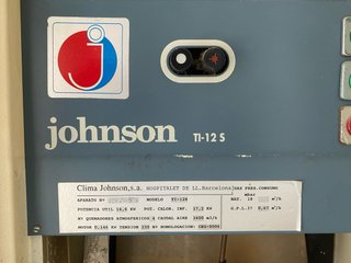 Generador aire caliente gas Johnson TI-12S