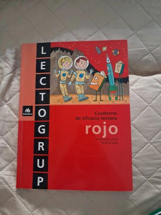 Cuaderno de eficacia lectora Rojo