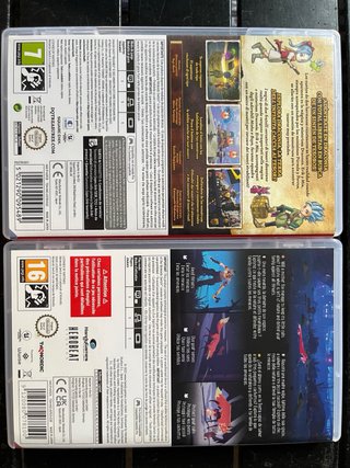 Juegos Switch 20€/unidad