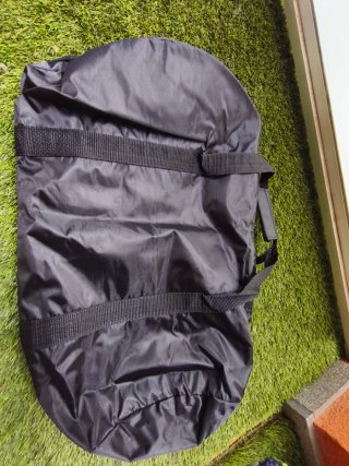 Bolsa de deporte American Crew negra