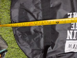Bolsa de deporte American Crew negra