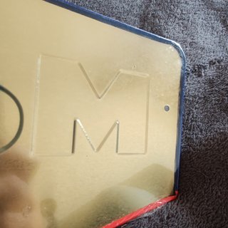 Placa Decorativa Mobil 28x14 cm