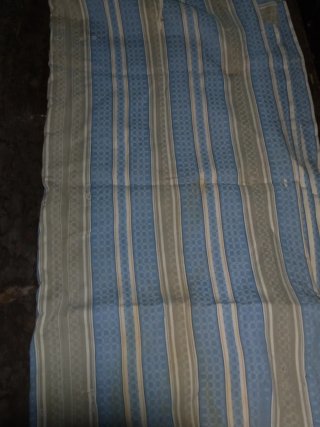 Funda de colchón antigua tela rayas