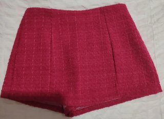 Conjunto Tweed Rosa Fucsia
