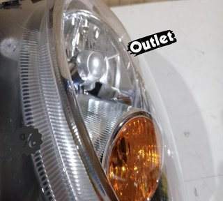 GF FARO IZQ MINI R56 06-10 FUNDO CROMO INTERMITENTE NARANJA