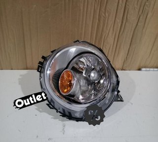 GF FARO IZQ MINI R56 06-10 FUNDO CROMO INTERMITENTE NARANJA