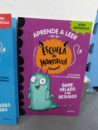 Libros "Escuela de Monstruos"