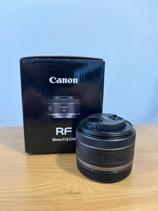 Objetivo Canon RF 50mm F 1.8 STM