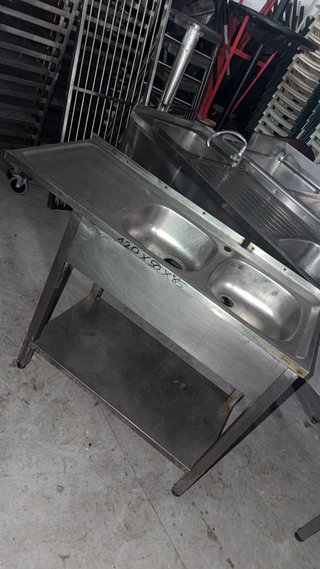 Fregadero Acero Inox 120x50x85 buen estado