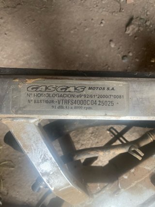 Chasis Gas Gas Pampera 250cc 4t
