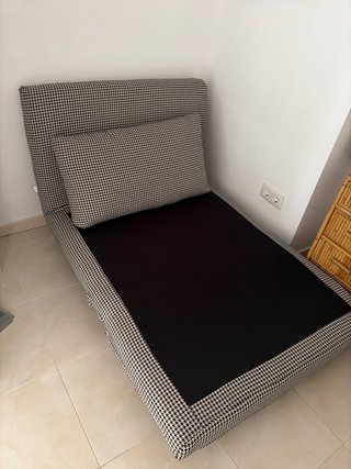 Sofá Cama Tela Diseño individual