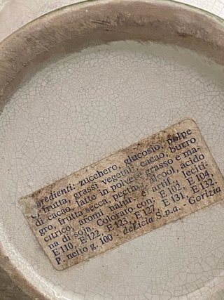 Teiera/caffettiera con fiori in ceramica