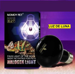 BOMBILLA REPTILES LUZ DE LUNA MOON LAMPARA foco