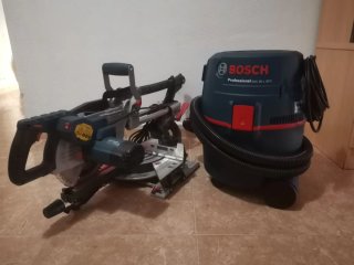Ingletadora Bosch + Aspiradora Bosch 20L