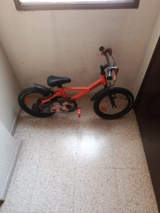 Bicicleta infantil BTWIN naranja