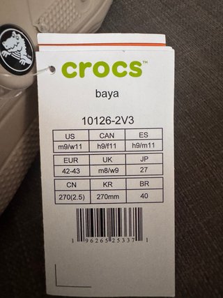 Crocs Beige Talla 42 43