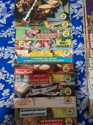 Comics de Conan el barbaro numeros sueltos
