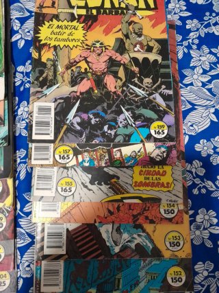 Comics de Conan el barbaro numeros sueltos